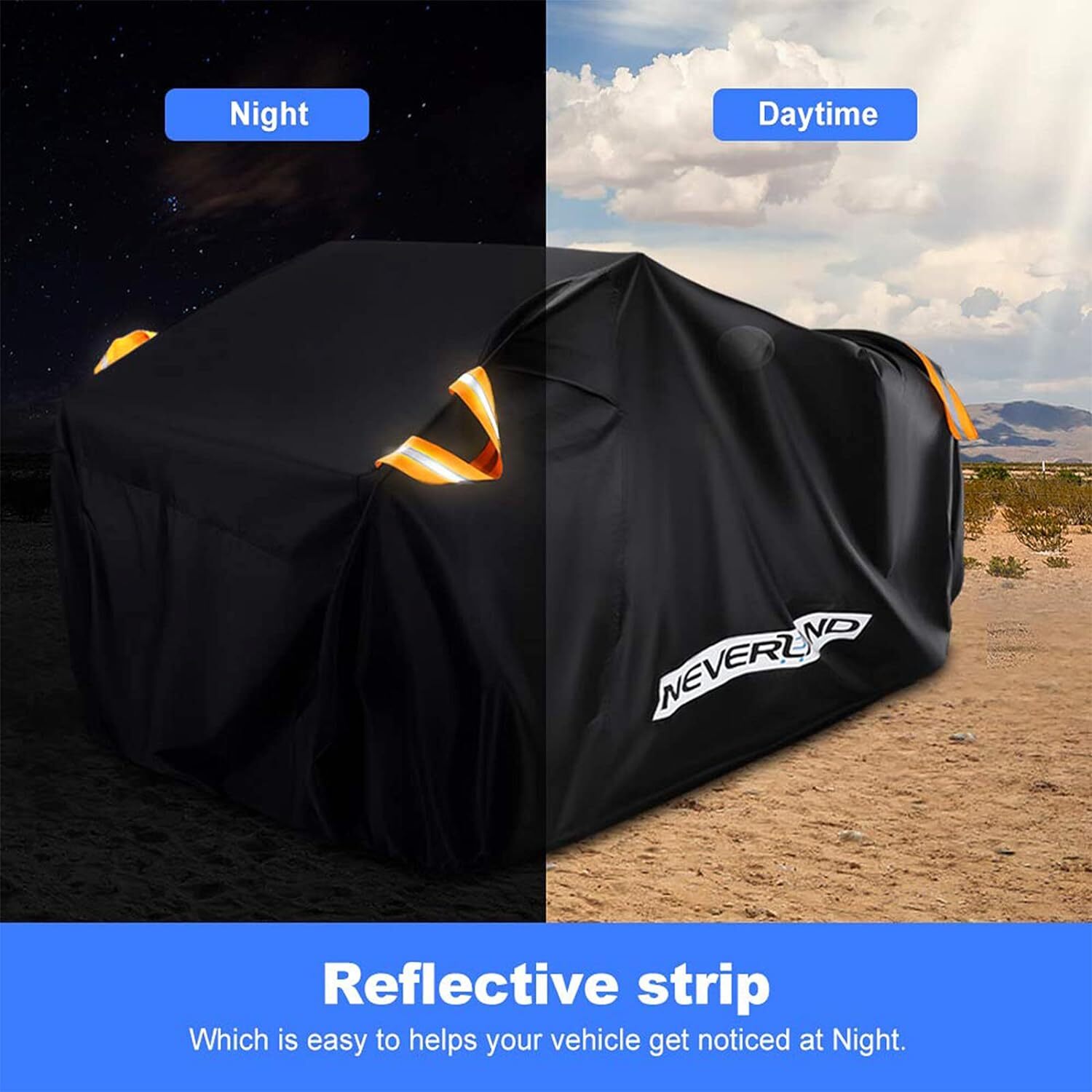NEVERLAND ATV Cover Oxford Cloth Heavy,Compatible with Polaris Sportsman Yamaha