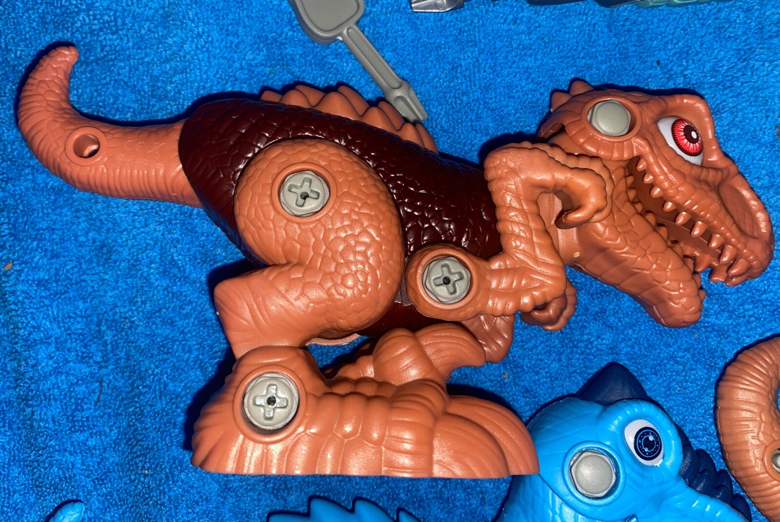 Take Apart Dinosaur Toys for 3 Yrs & Up STEM Educational Toys 4 Dinos And Tools