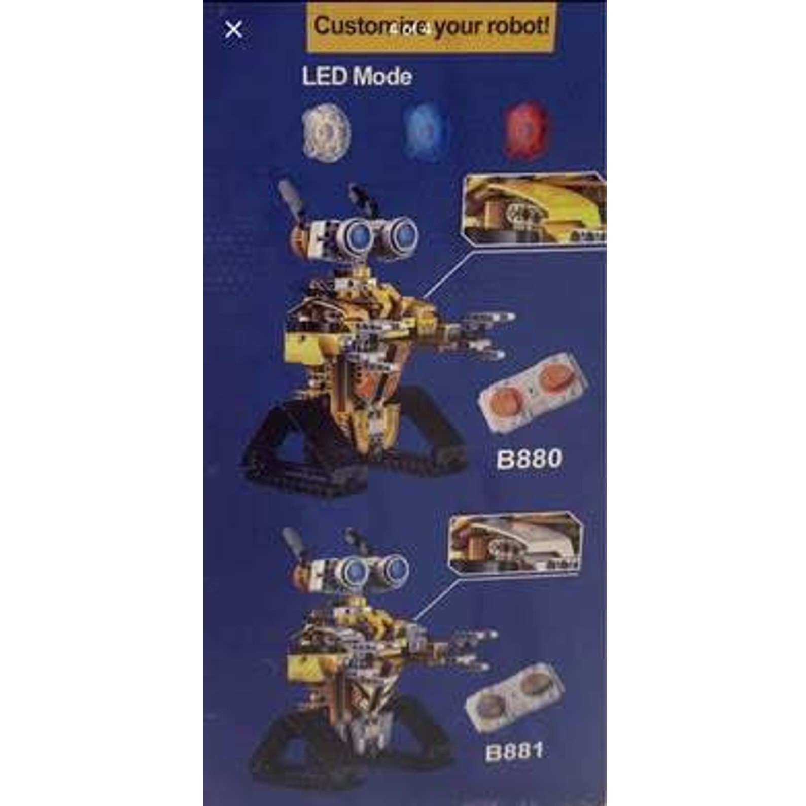Sillbird Stem Building Robot Kit B880 Wallrobot Robotics Set Montessori Learning