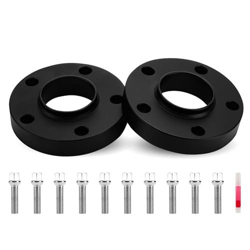 2PCs 25mm Wheel Adapters with 66.6mm Bore 5x112mm for Benz GL63 A180 CLK280 S420