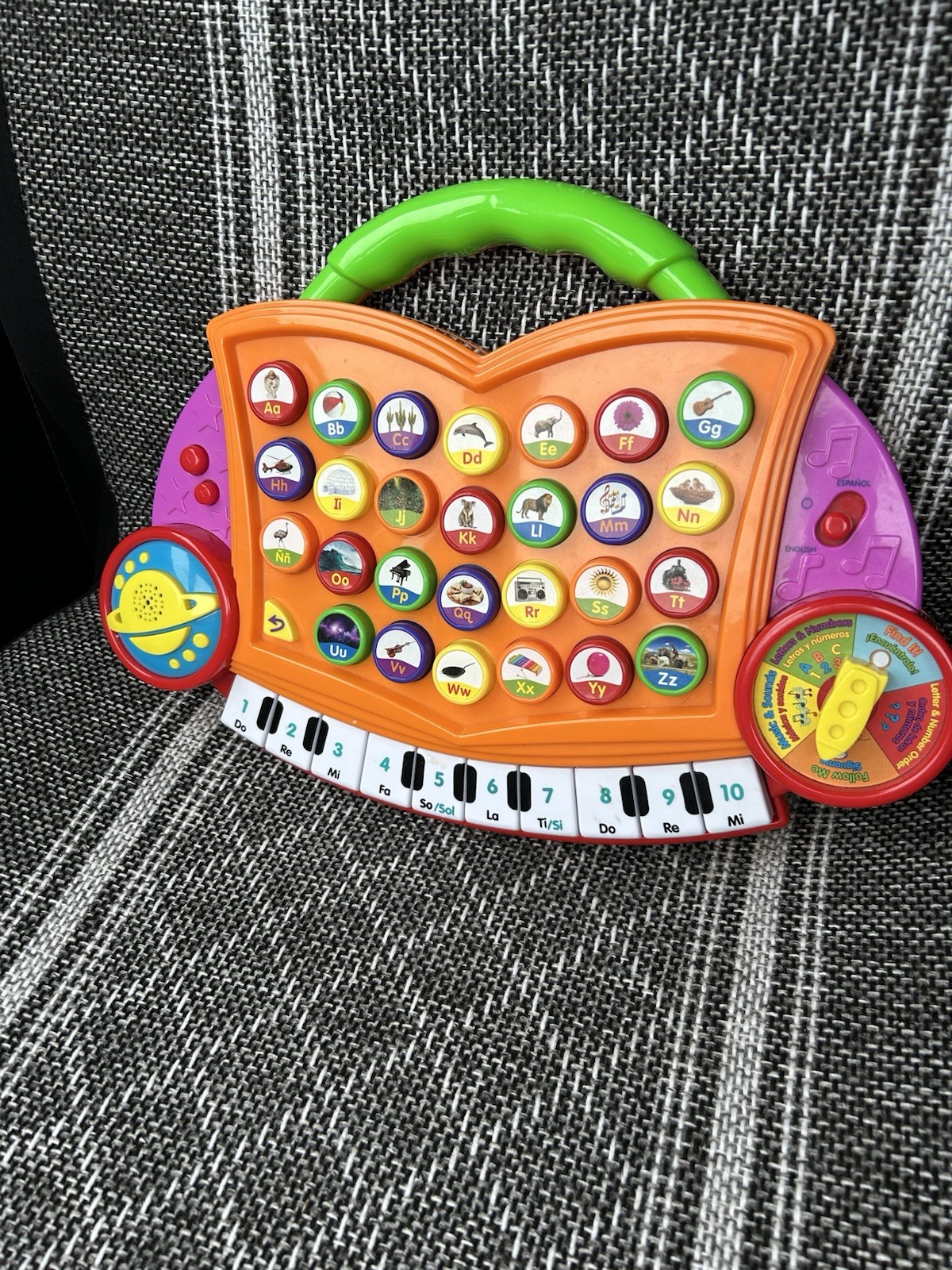 The Learning Journey Electronic Learning ABC Melody Maker English Spanish GUC