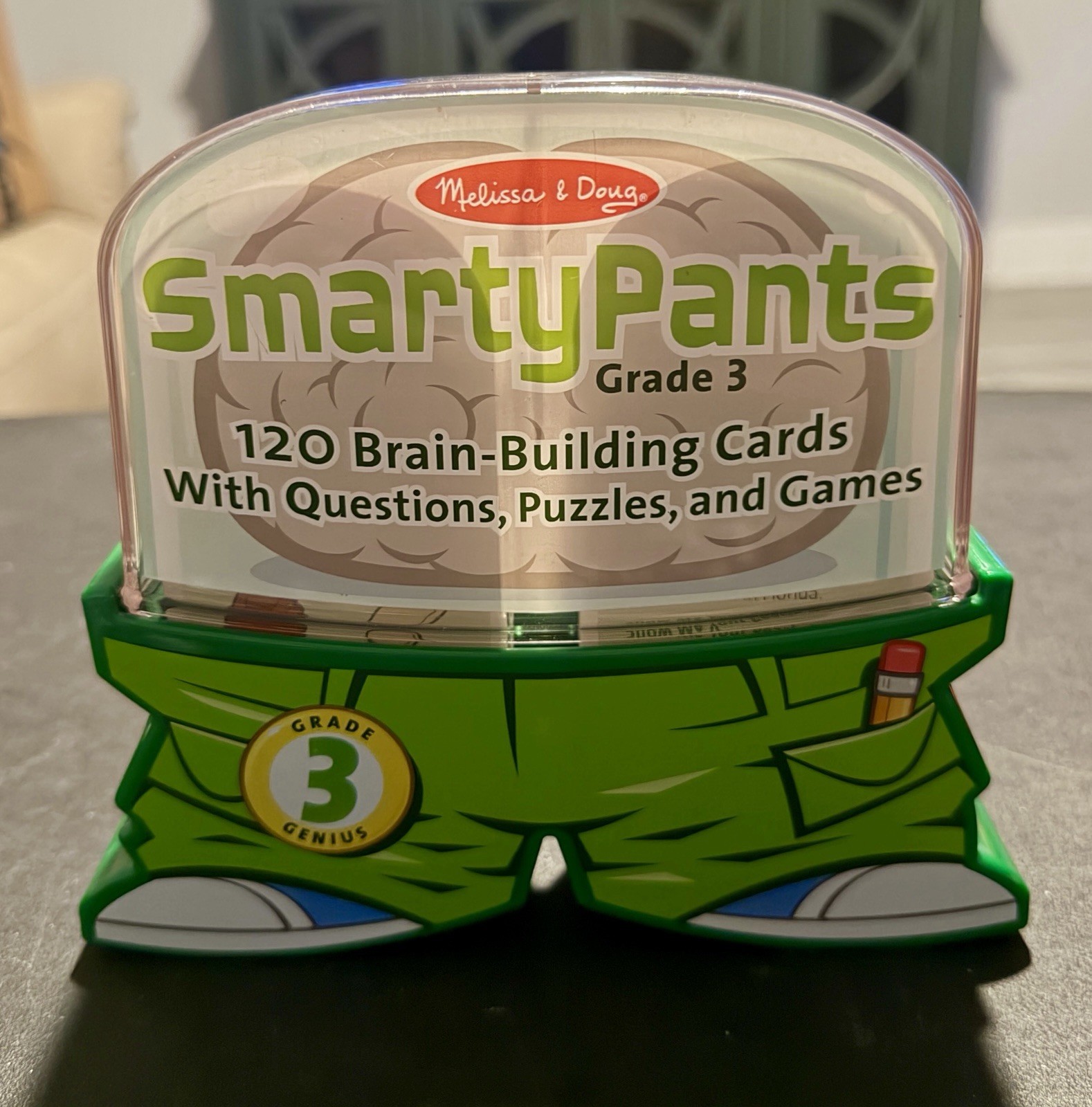 Melissa & Doug Smarty Pants GRADE 3 Brain-Building Cards w/Q&A, Puzzles & Games
