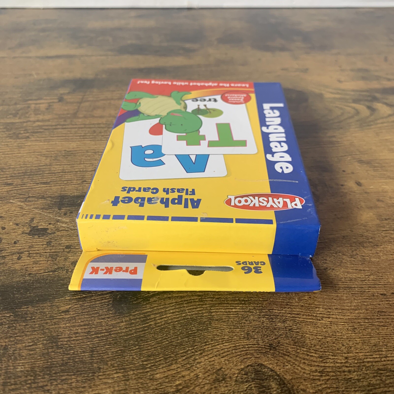 Playskool Flash Cards – First Words  PreK-K Language Skills 36 Cards
