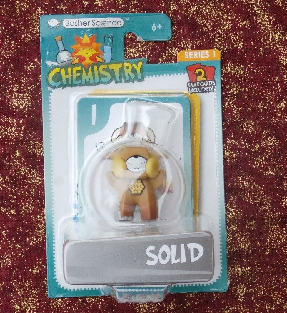 Basher Science Solid Figure Series 1 Chemistry Figurine FREE SHIPPING