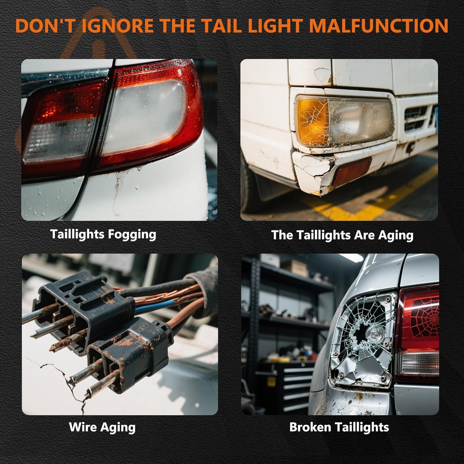 Tail Light Compatible With 2017-2019 Ford F-250 F-350 Super Duty Right Passenger