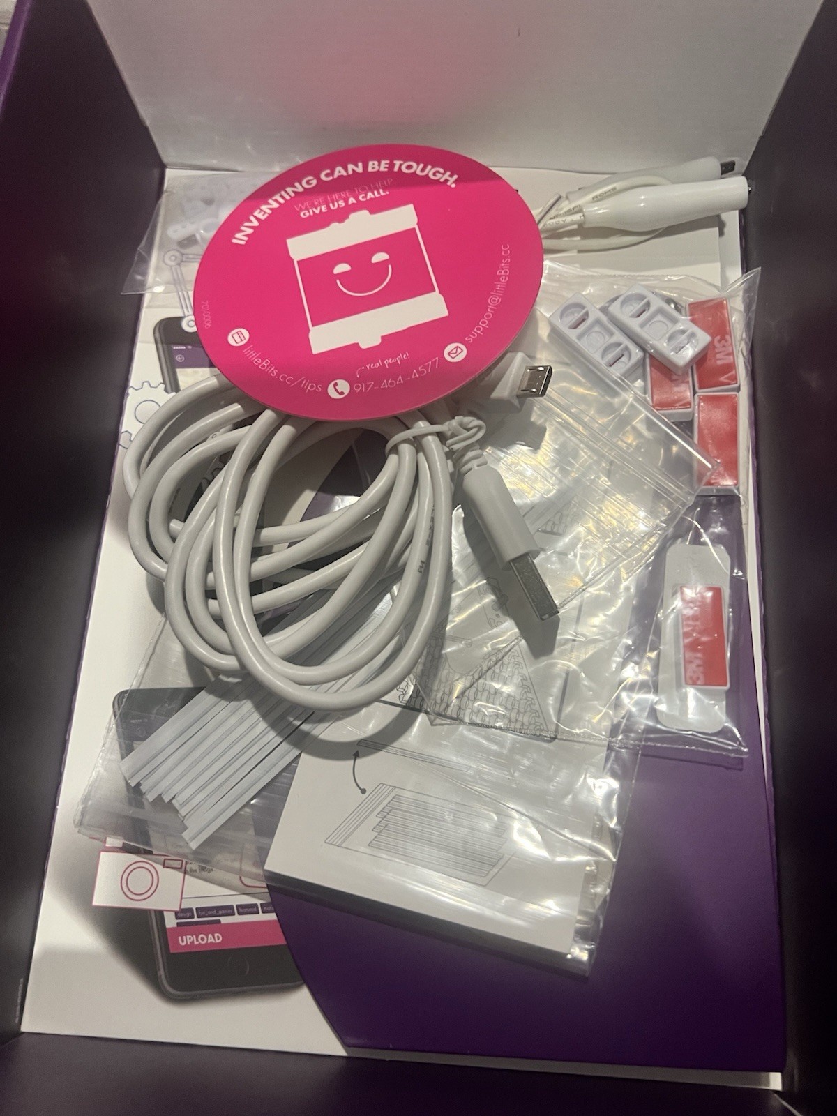 LittleBits Rule Your Room Kit STEM Educational Learning Touch Technology- Opened
