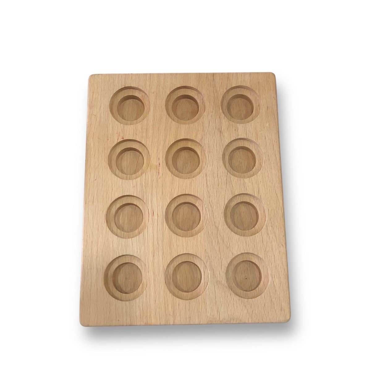 Montessori Inspired Mushroom Sorting Board Set Education Toy Dexterity Counting