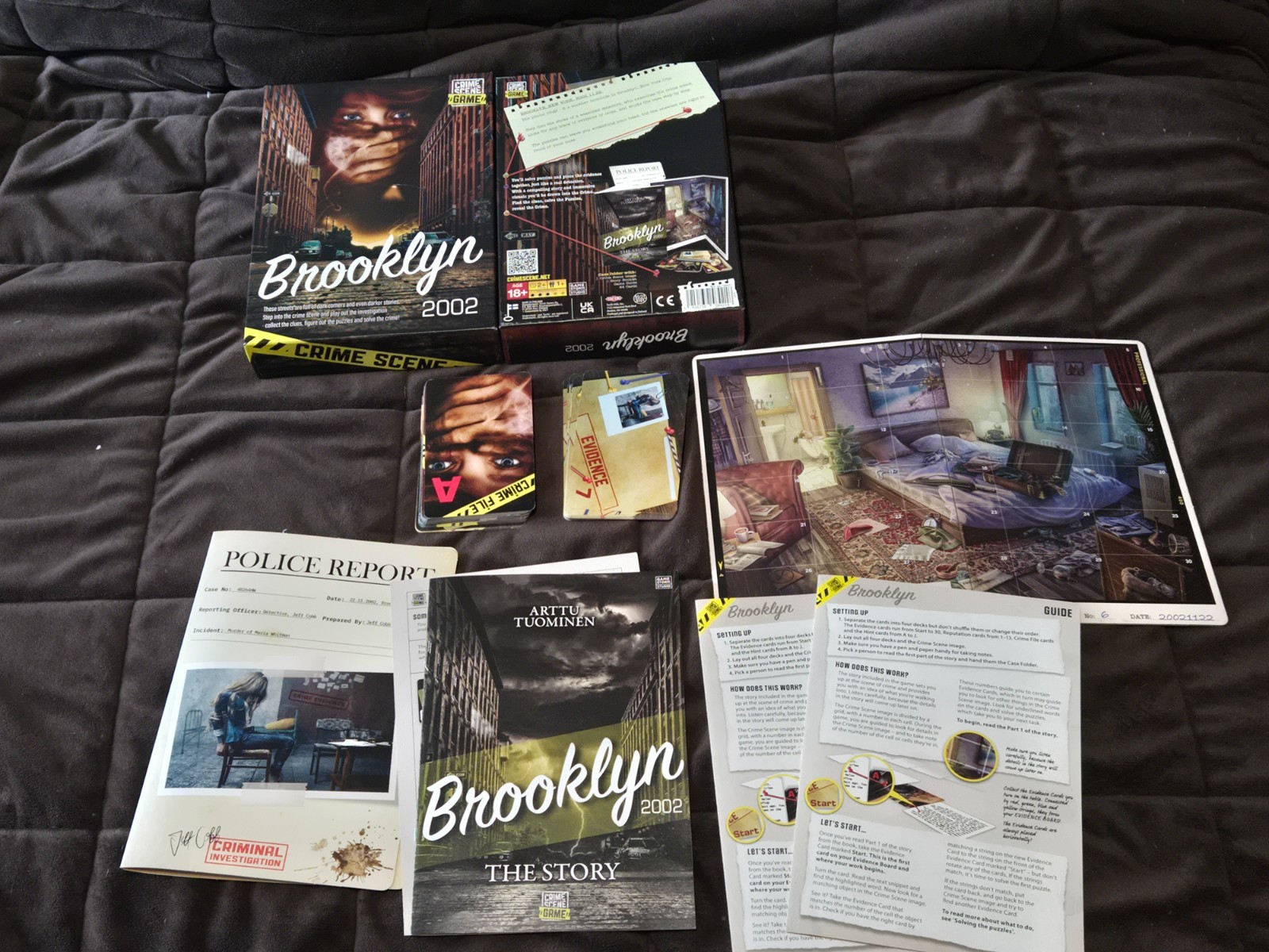 Crime Scene Game – Brooklyn 2002- 100% COMPLETE