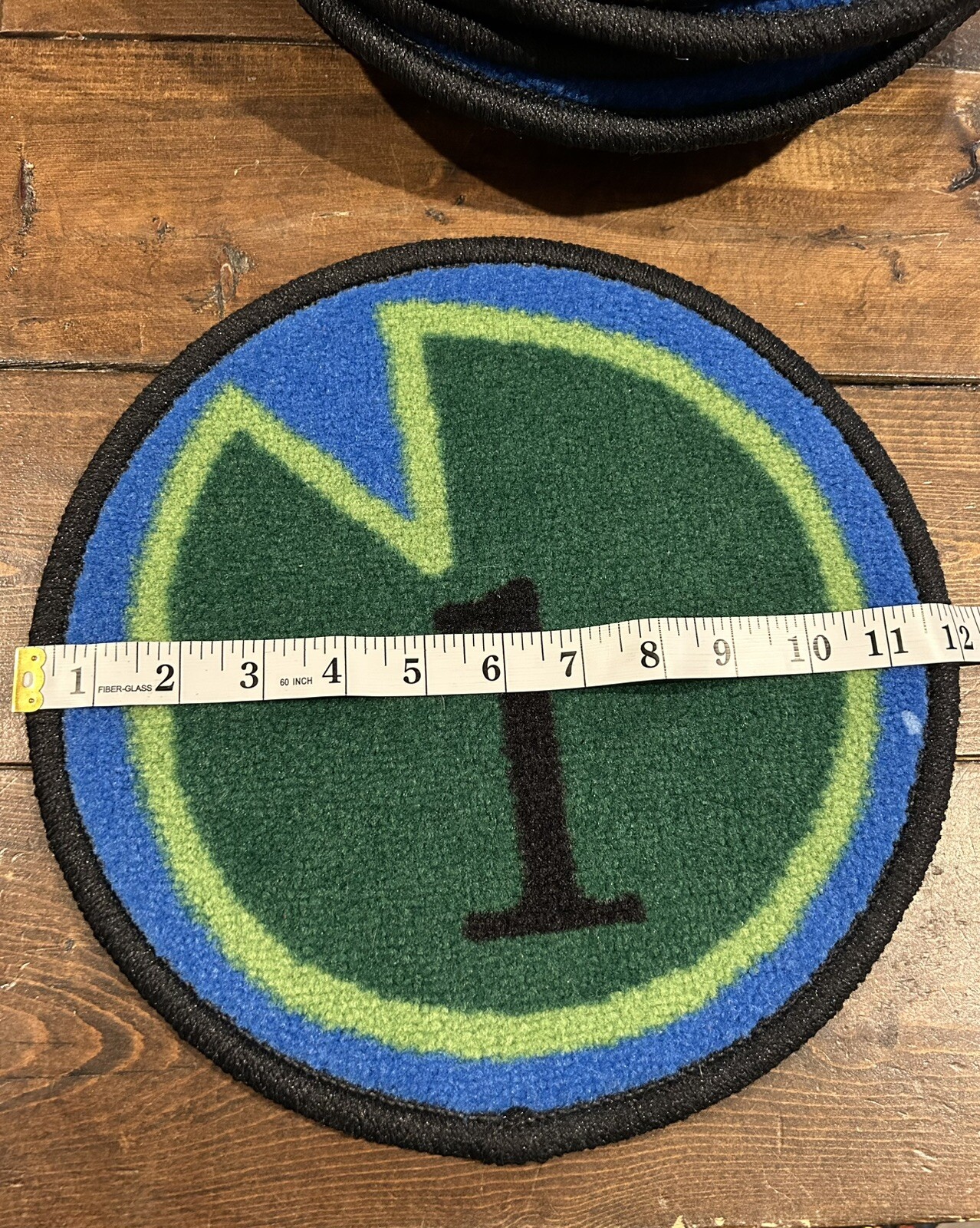 Carpet Circles Frog Lilly Pad 1-10 Numbers Hopscotch Preschool 12”