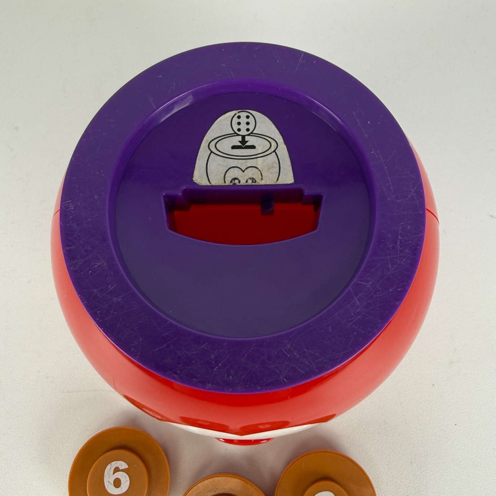 The Learning Journey Learn With Me – Count And Learn Cookie Jar 5 COOKIES NO LID