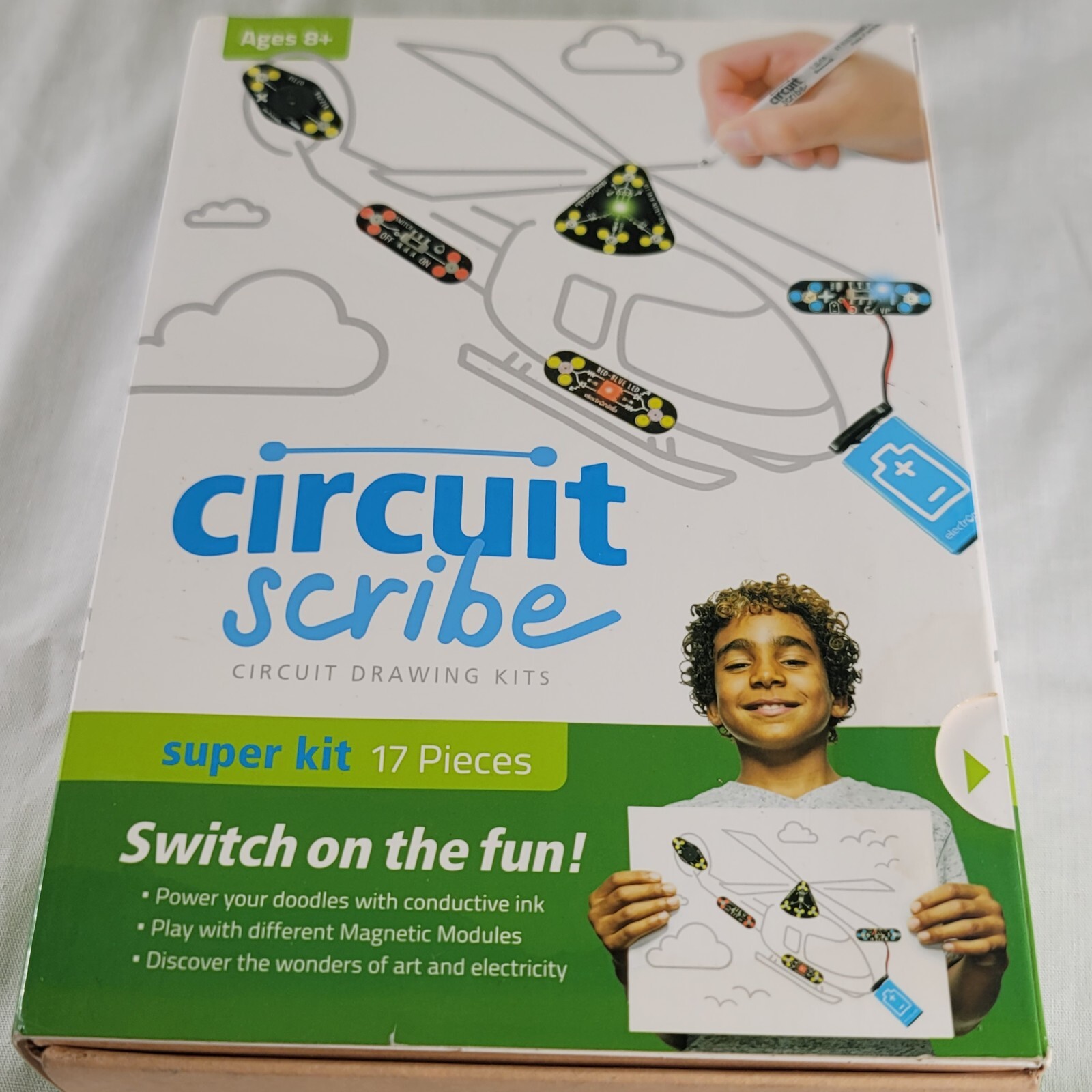 Circuit Scribe Circuit Drawing Kit | 17-Piece Super Kit.