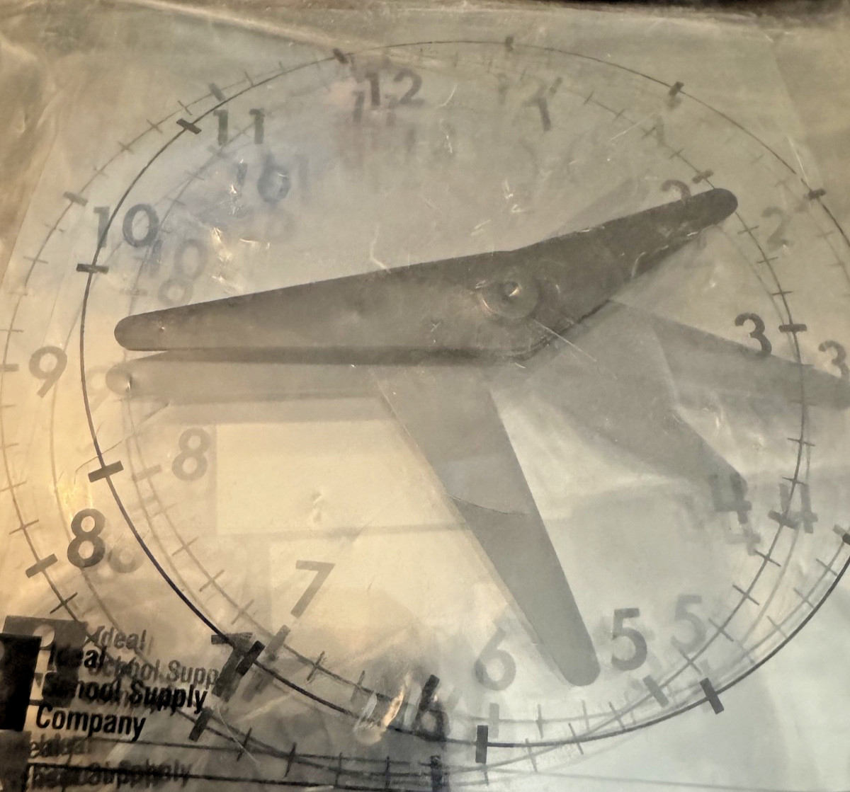 IDEAL OVERHEAD CLOCK FACES WITH NUMERAL TILES ID37573