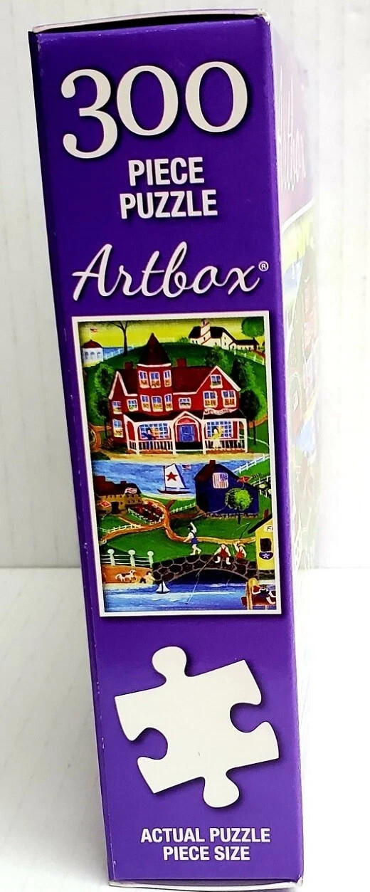300pc PUZZLE JIGSAW 2 DIFFERENT DESIGN RED FARMS Inn & STATE FAIR