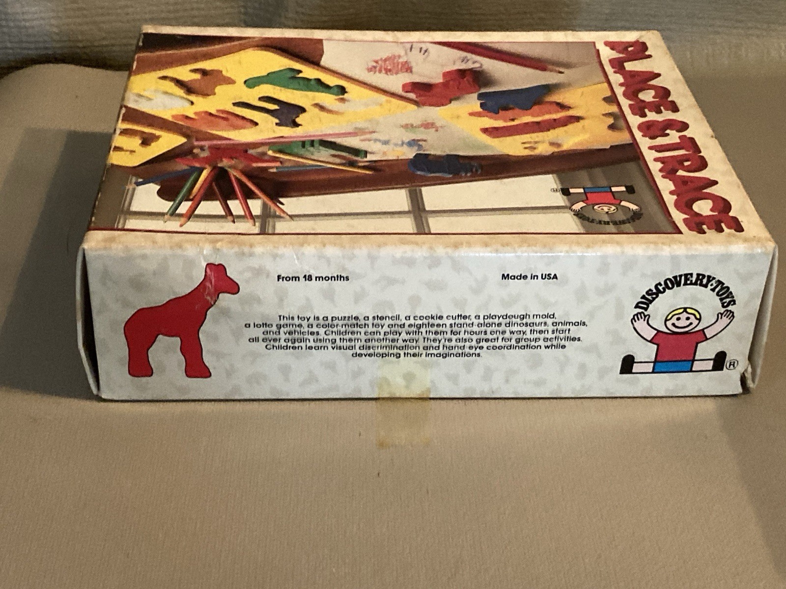 Discovery Toys Place and Trace Stencil Set – Missing One Piece!!
