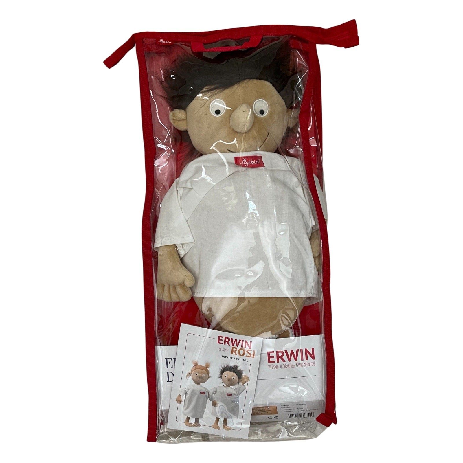sigikid Erwin The Little Patient STEM Educational Anatomy Doctor Plush Doll