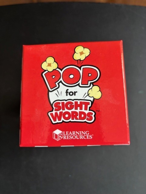 Pop For Sight Words Learning Resources 2-4 Players Ages 5+