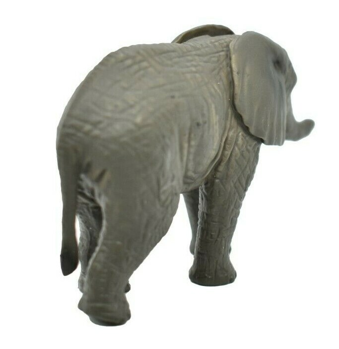 Elephant Calf Realistic Small Toy Model Plastic Replica Animal Gift 3.5″ M115