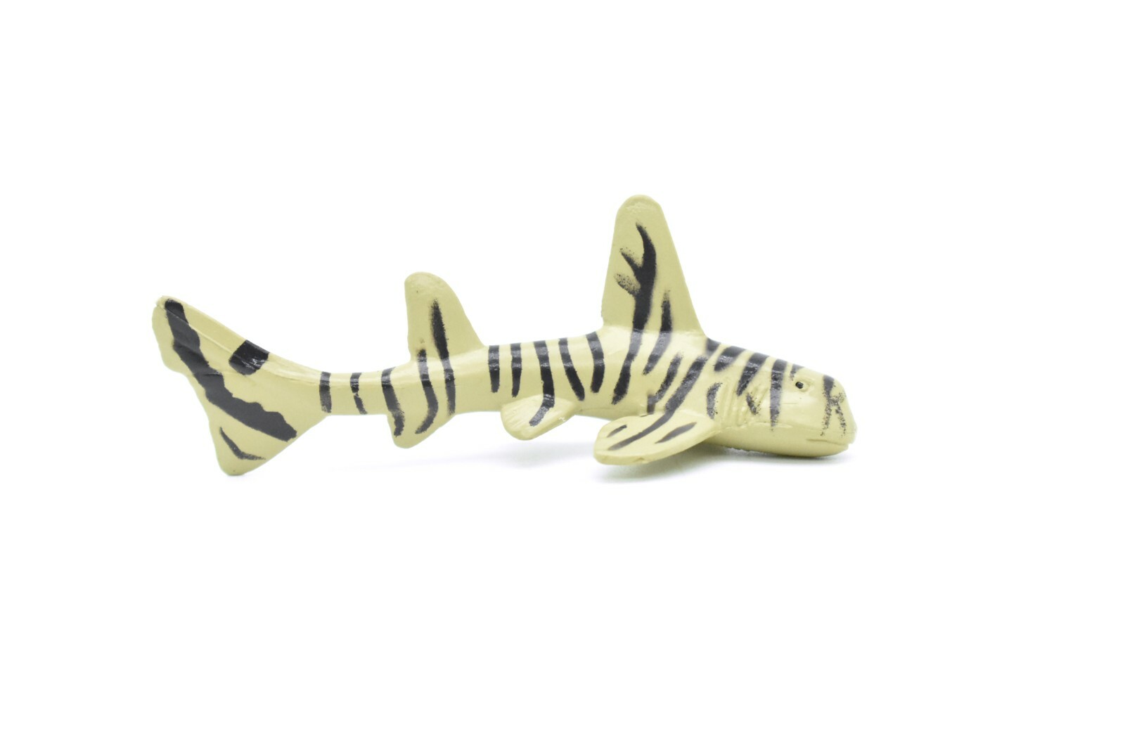 Zebra Bullhead Shark, Very Nice Plastic Replica 3″ F1015 B118