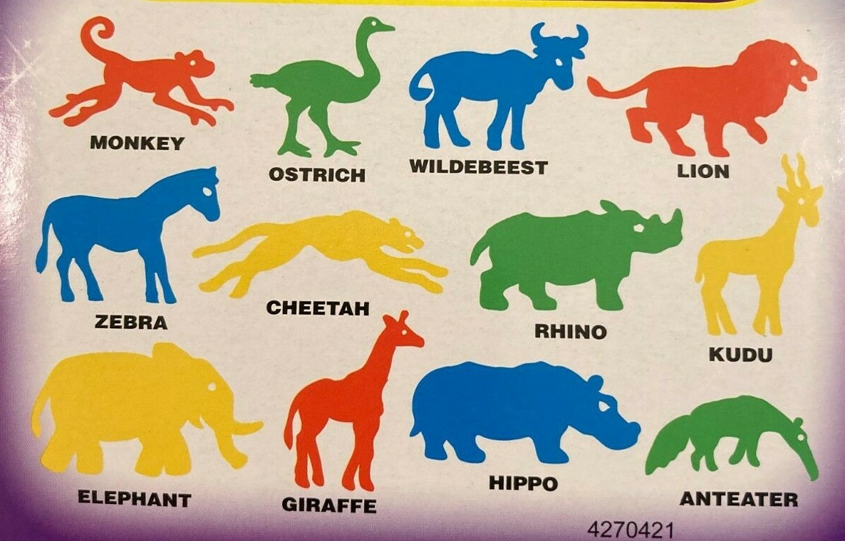 Magic Grow Capsules – 12 Zoo Animals – Soft Expanding Foam