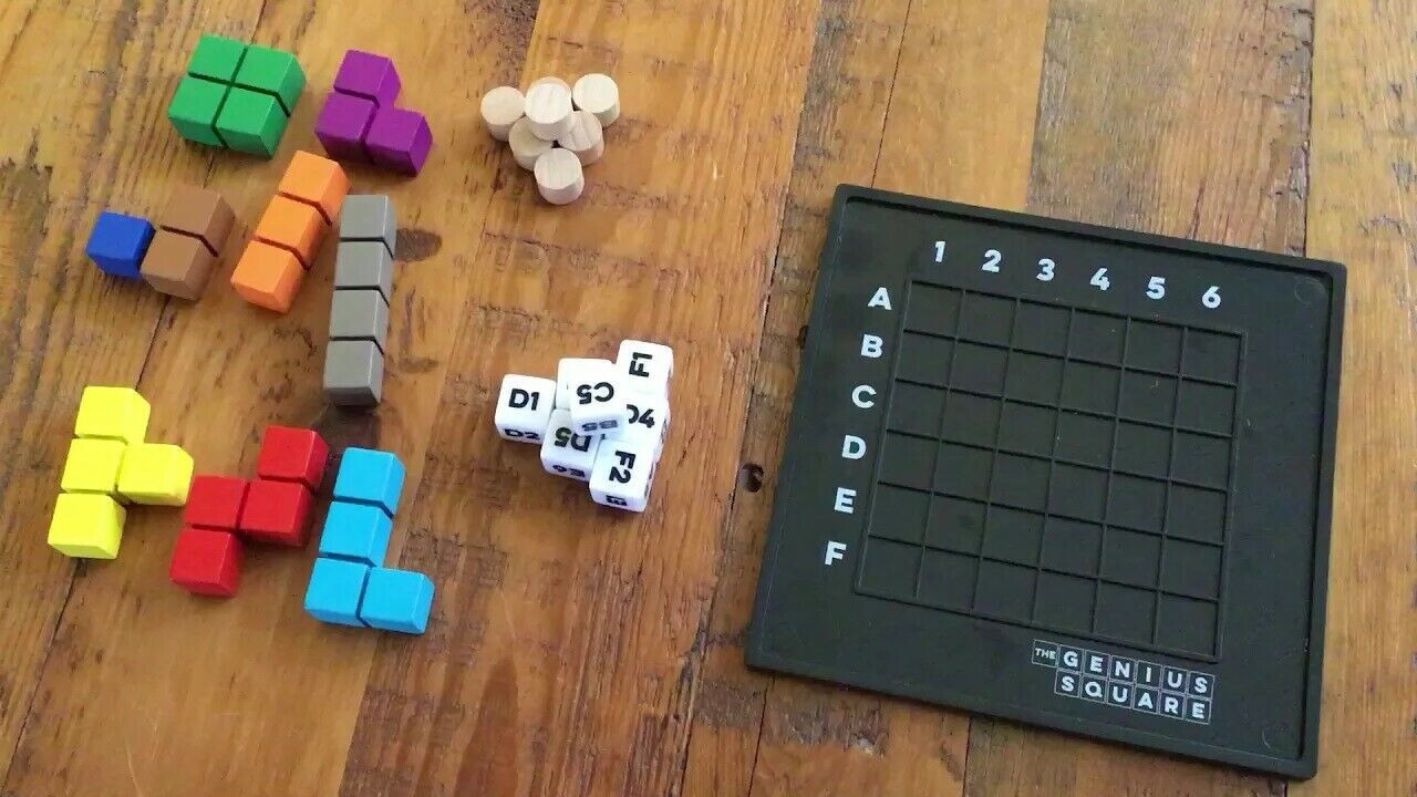 The Genius Square Game – STEM Puzzle Game by The Happy Puzzle Company
