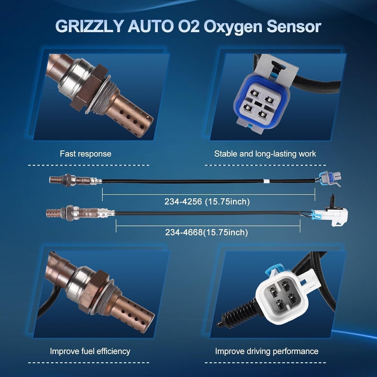 O2 Oxygen Sensor Upstream and Downstream for Chevy Suburban 1500 2500 Silverado