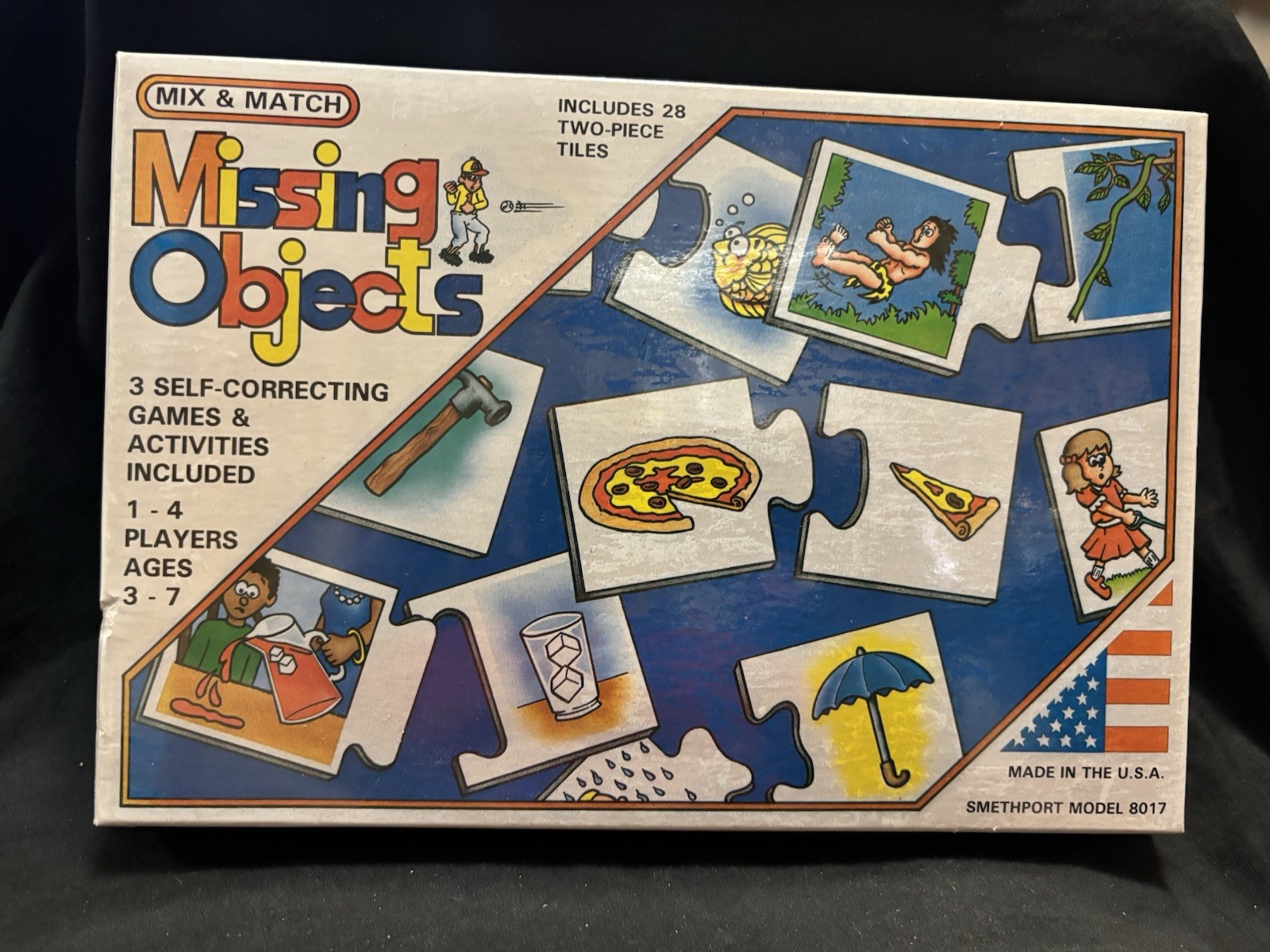 VTG 1995 Mix & Match MISSING OBJECTS Game NEW Sealed Made in USA Fast Shipping!