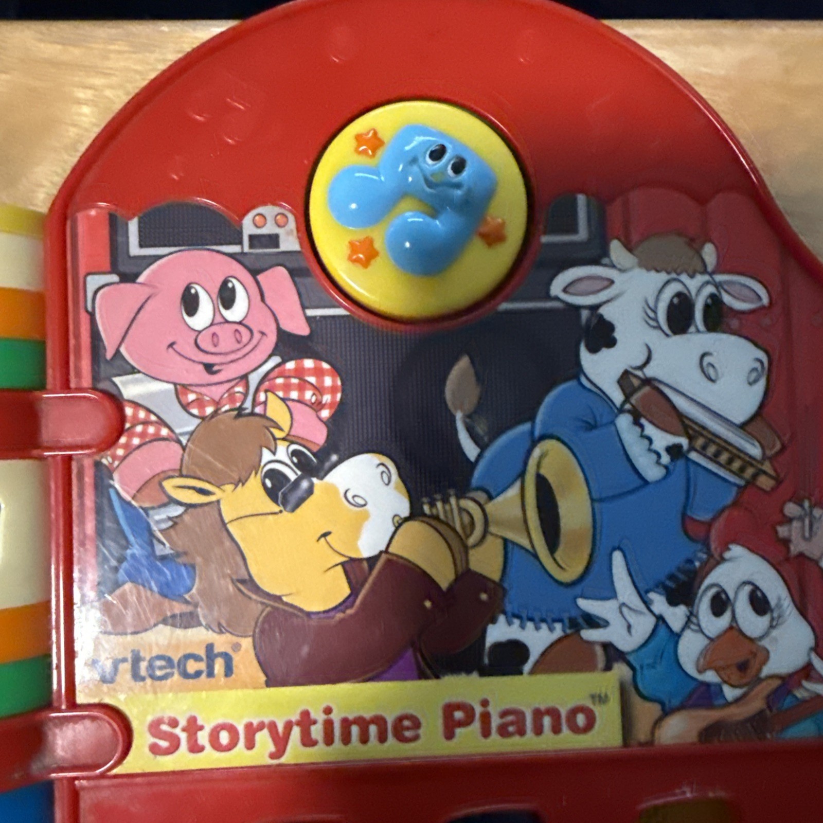 Rare VTech Smart Start STORYTIME PIANO – Interactive Storybook, Vintage, Works!