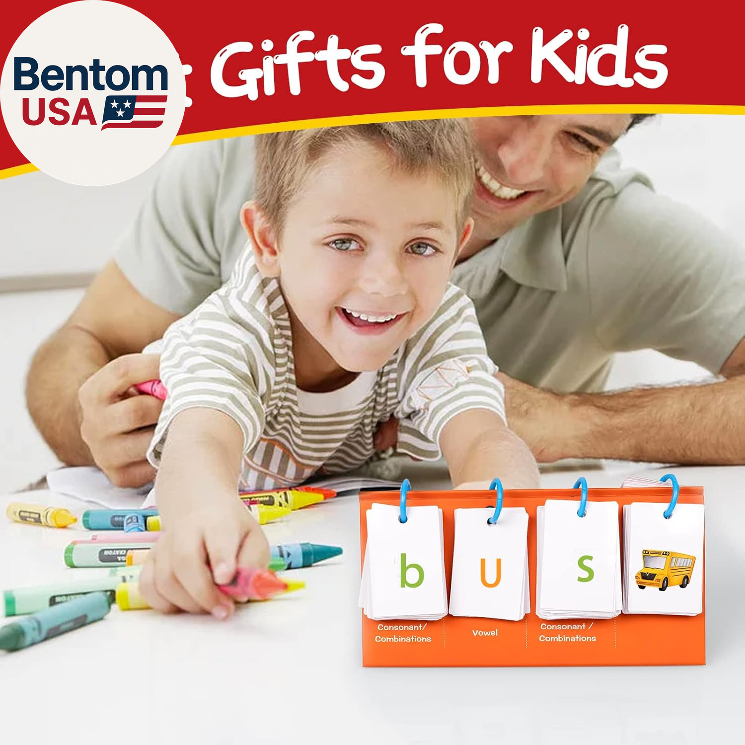 Phonics Flash Cards for Kids 3-8, Sight Words Flash Cards for Kindergarten 1St 2