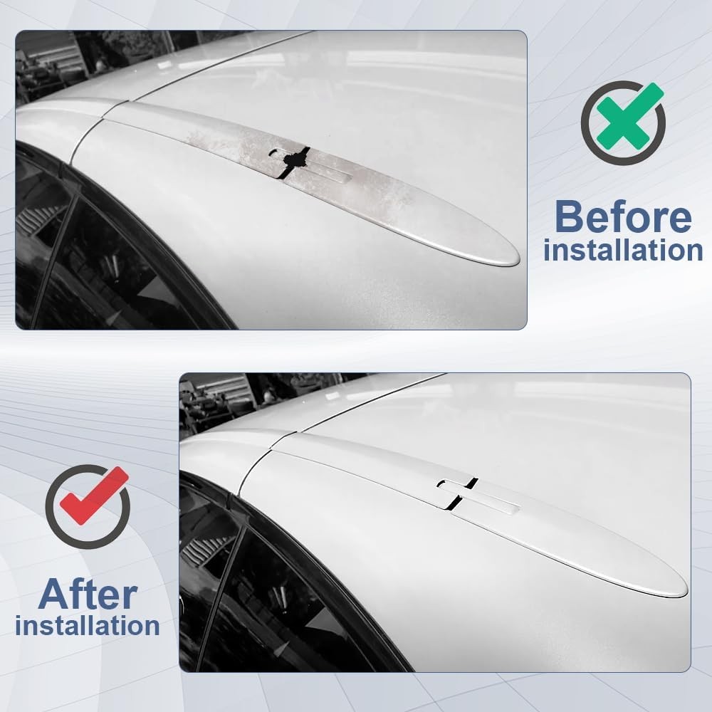 6Pcs Left and Right Side Convertible Roof Top Hinge Covers Compatible with BMW
