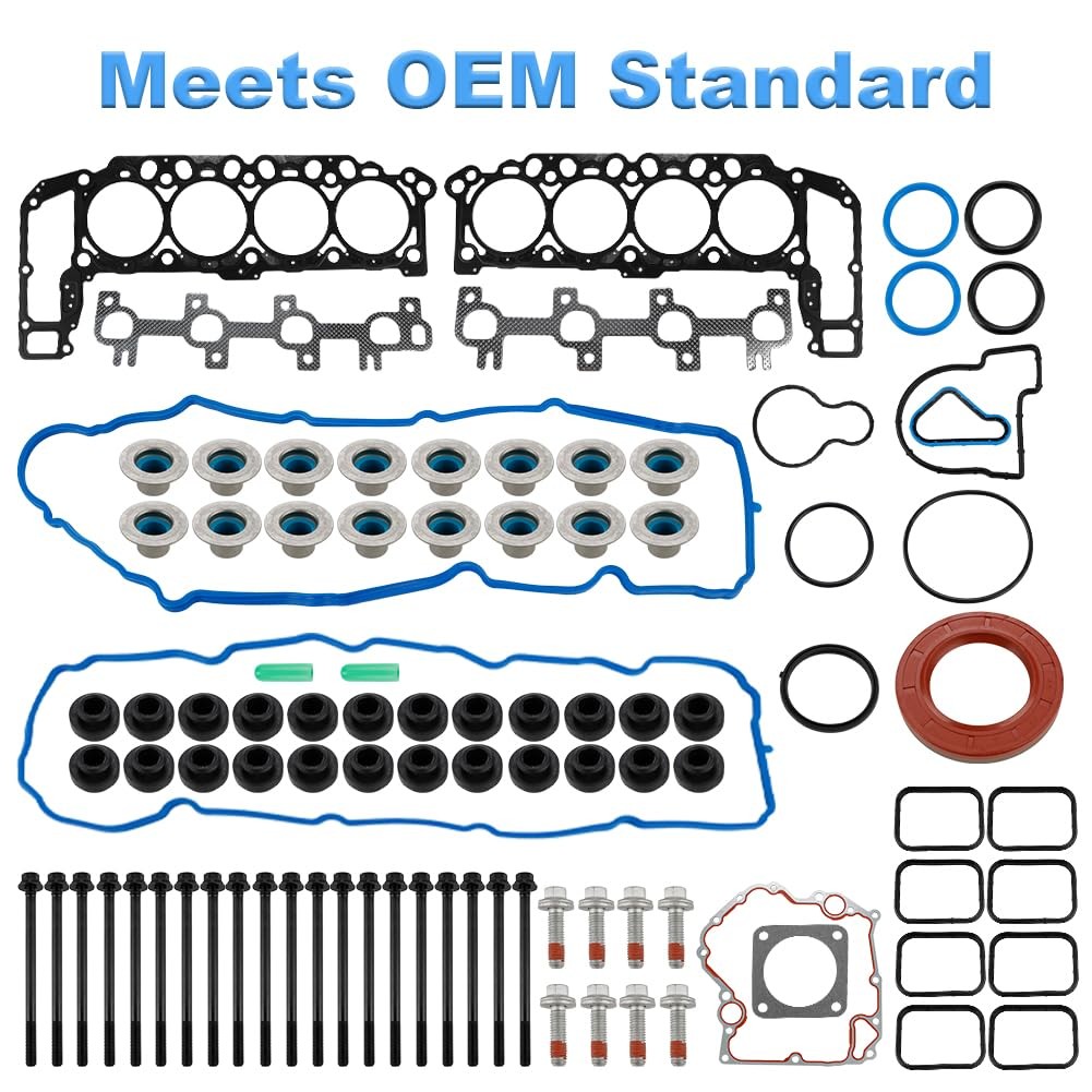 Cylinder Head Gasket Set with Bolts Compatible with Dodge Dakota Durango Ram