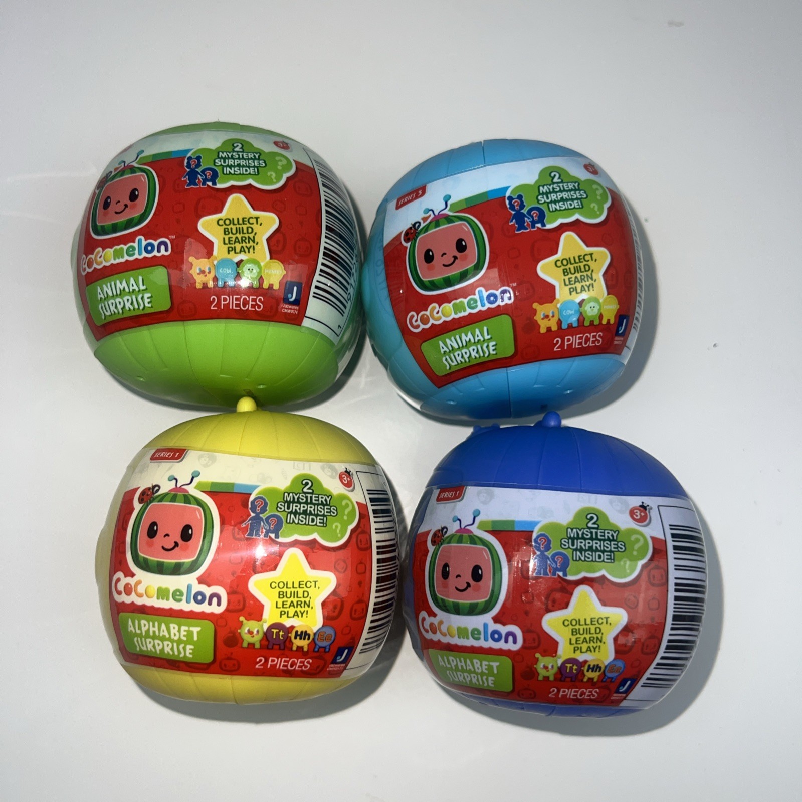 CoComelon Animal Surprise Series 1 Mystery Ball –2 Surprise Animals Inside – NEW