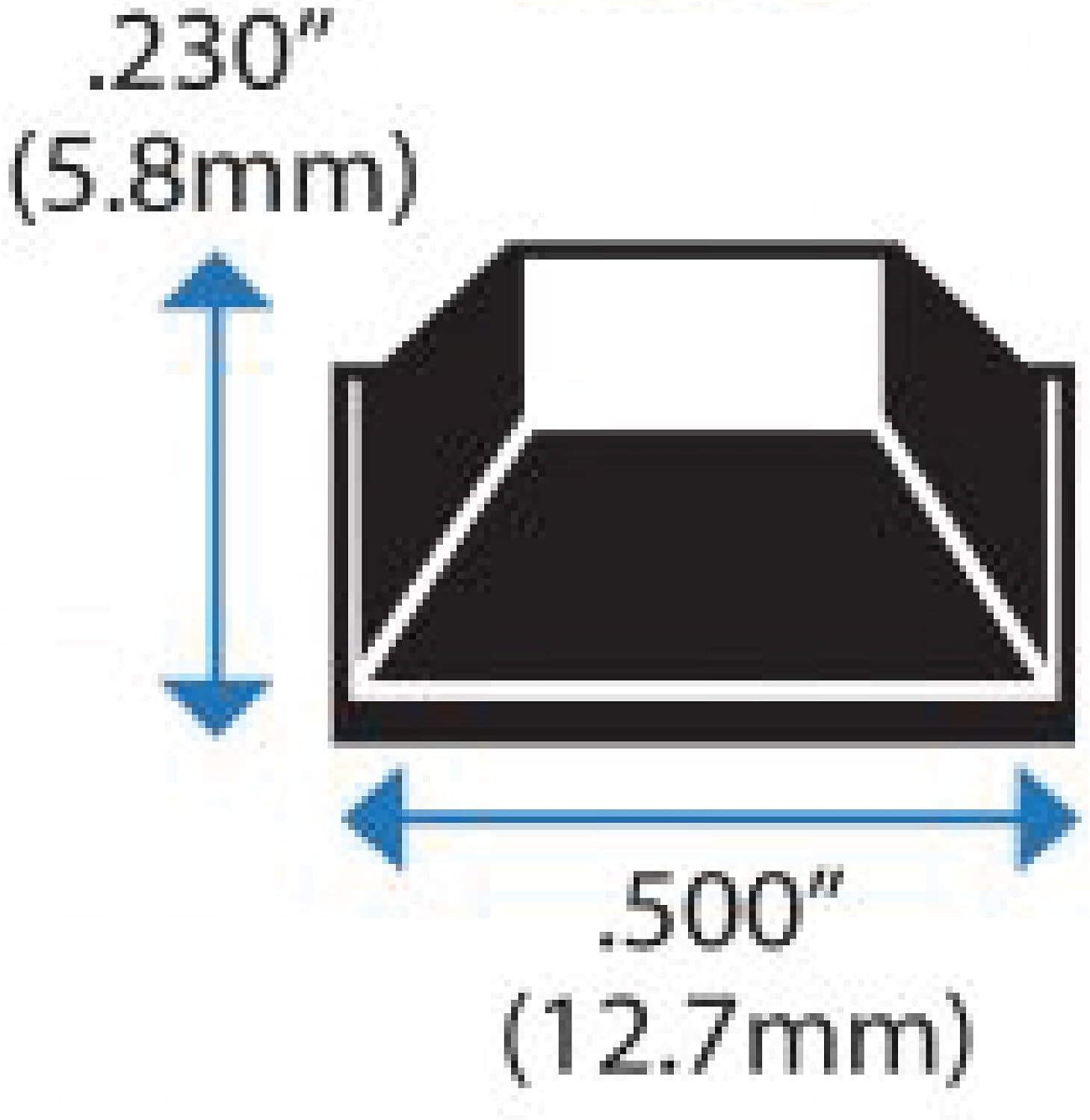 Black Rubber Feet (50 Pack) Self Stick Bumper Pads – Made in USA – Adhesive