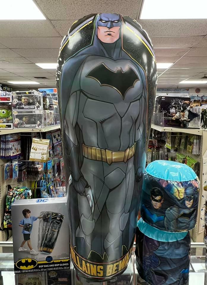 DC Batman Inflatable Bop Bag Kids Punching Bag