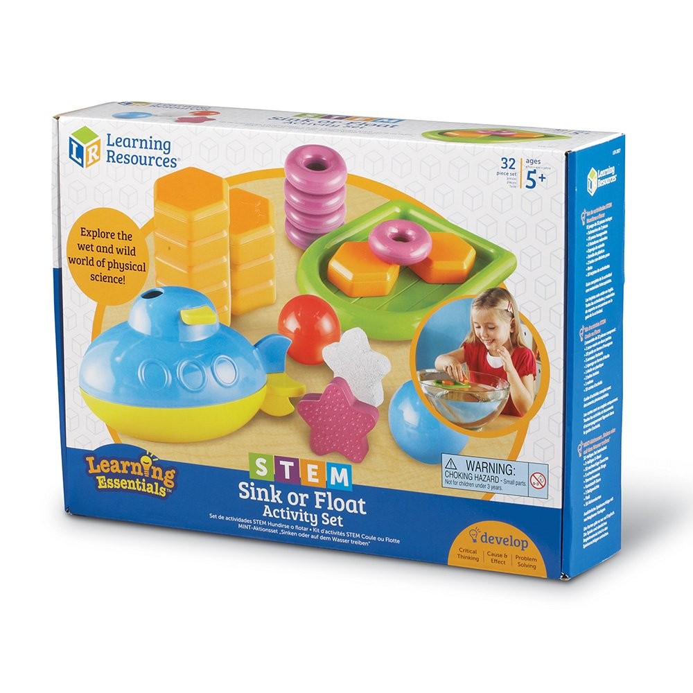 Stem Physics Toy Set Submarine Raft Activity Cards For Kids Ages 5 And Up