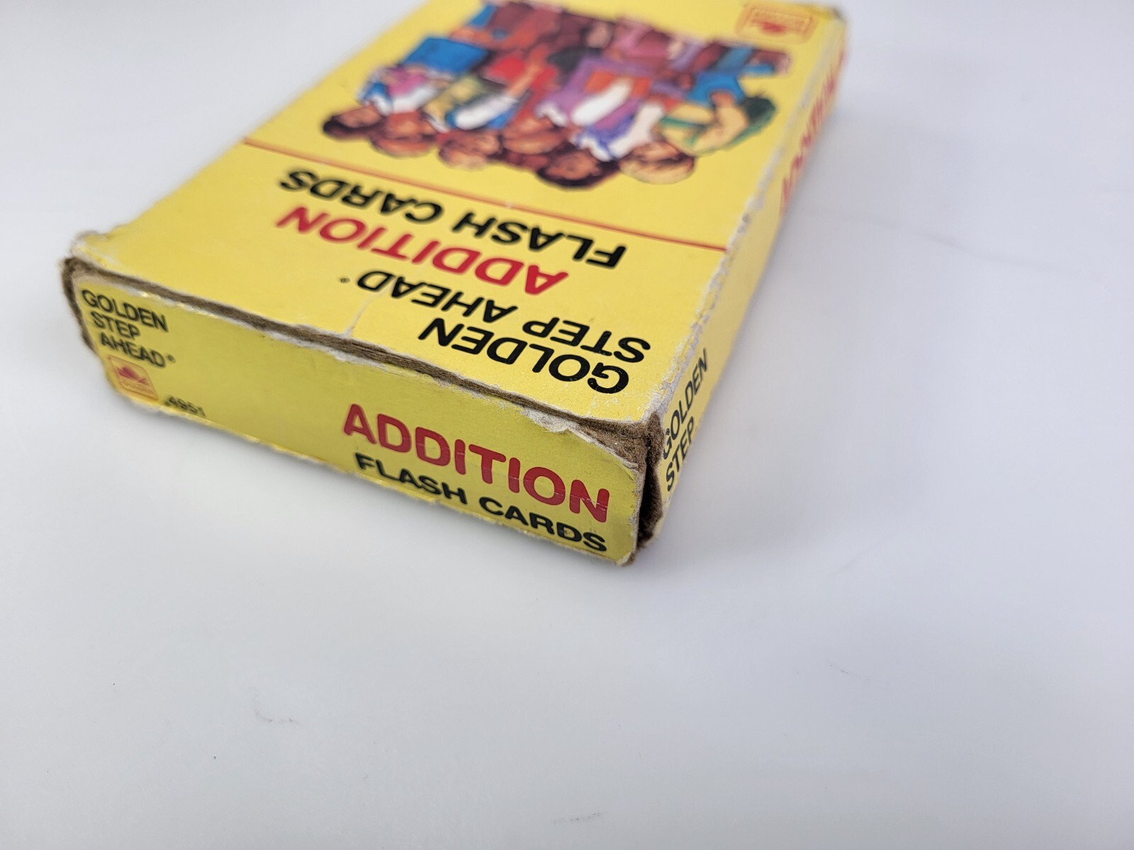 Vintage 1984 Golden Step Ahead Addition Flash Cards