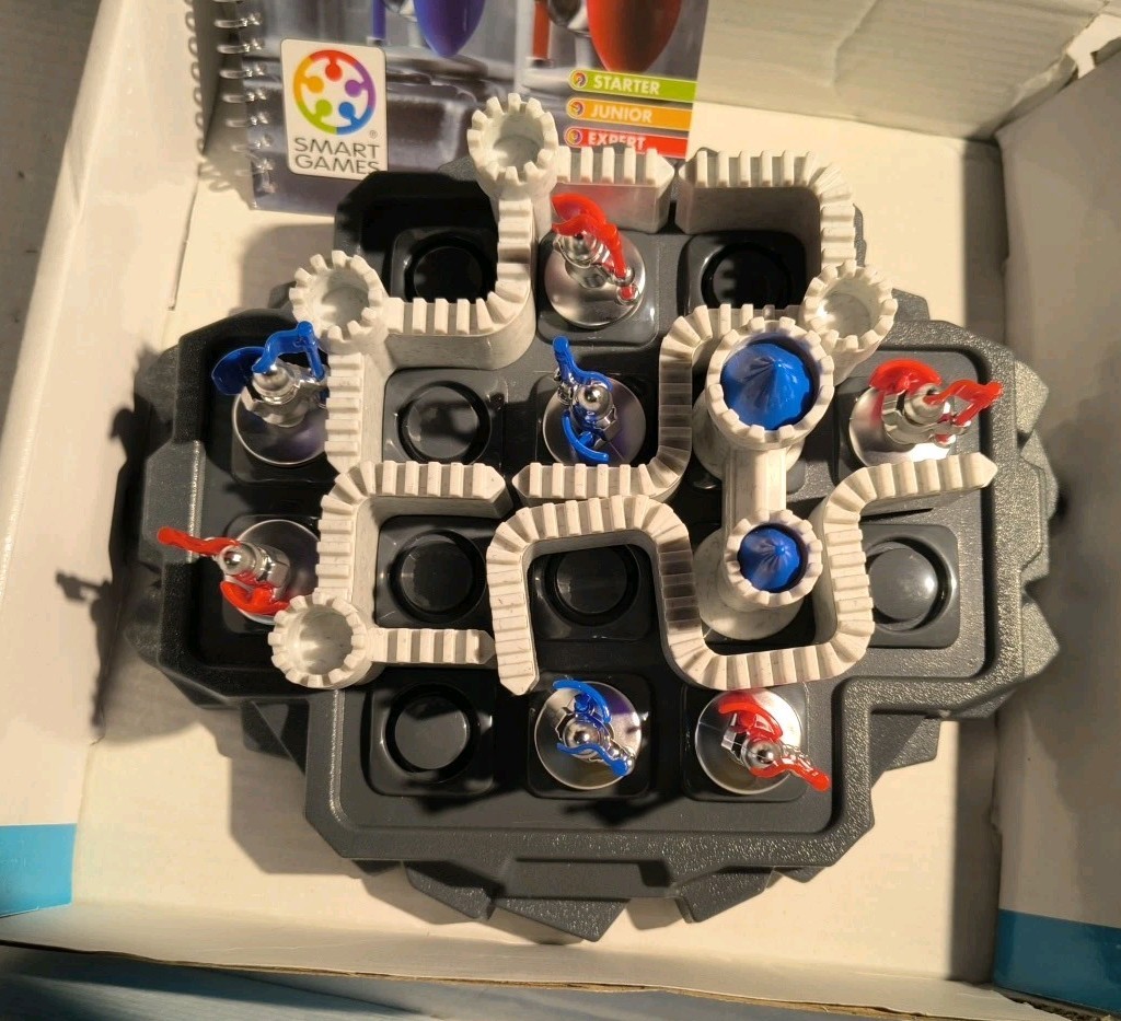 Walls & Warriors Logic Puzzle Smart Game Board Challenge Stem Single Player READ