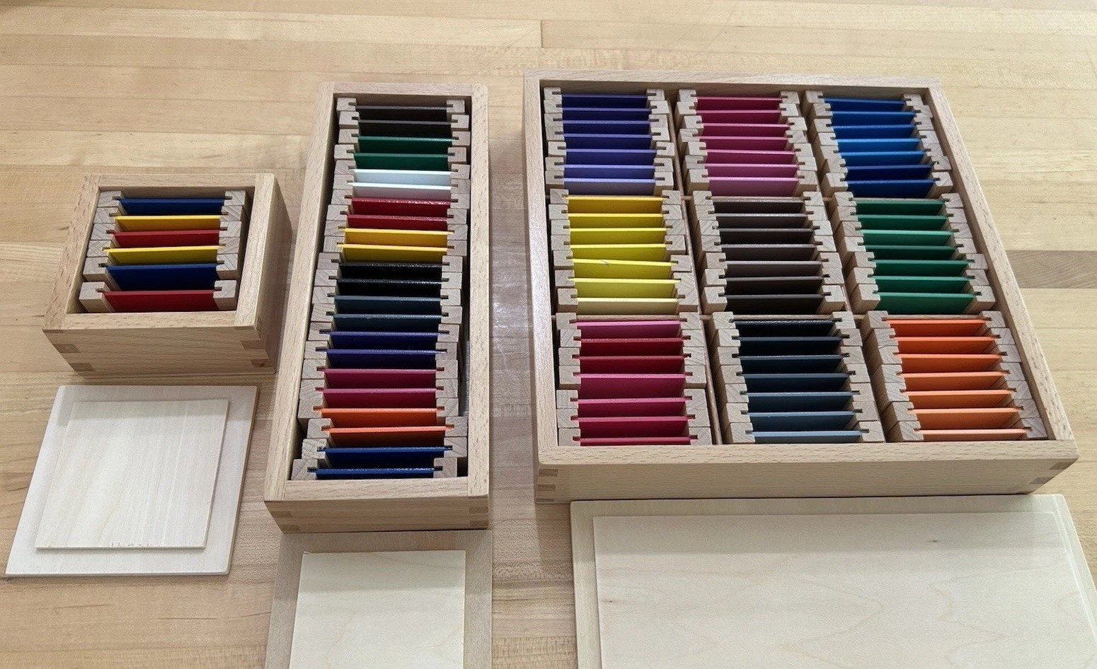 Montessori Color Tablets (Box 1, 2 &3)