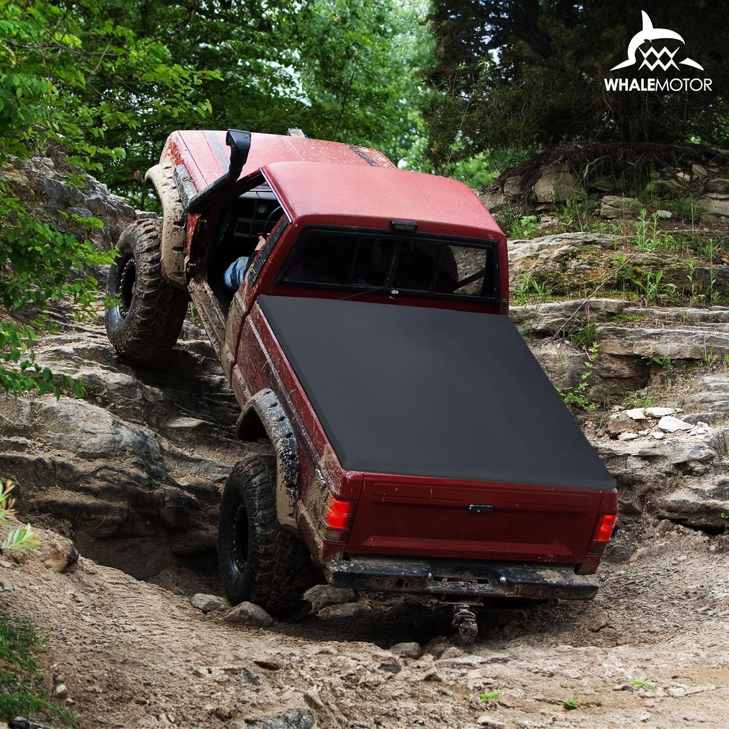 Truck Bed Tonneau Cover Compatible with Ford F150 F-150 2004-2014 5.5 ft Short B