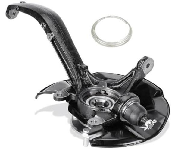 Front Steering Knuckle & Wheel Bearing Hub Assembly Compatible with Honda Right