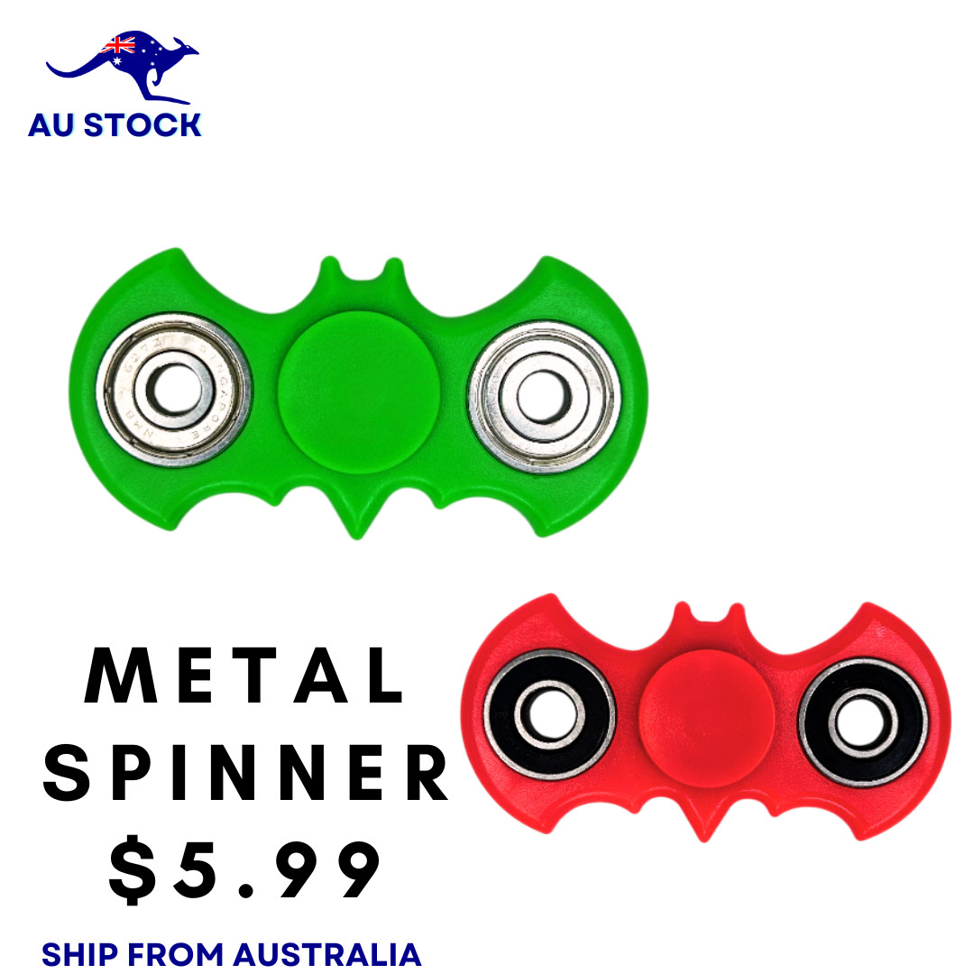 Fidget Spinner Sensory Focus Finger Gyro ADHD Autism AU STOCK free shipping
