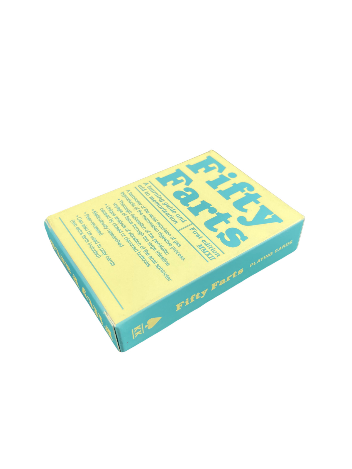 Fifty Farts Playing 52 Cards Gag Learning Guide Game First Edition MMXII – Used