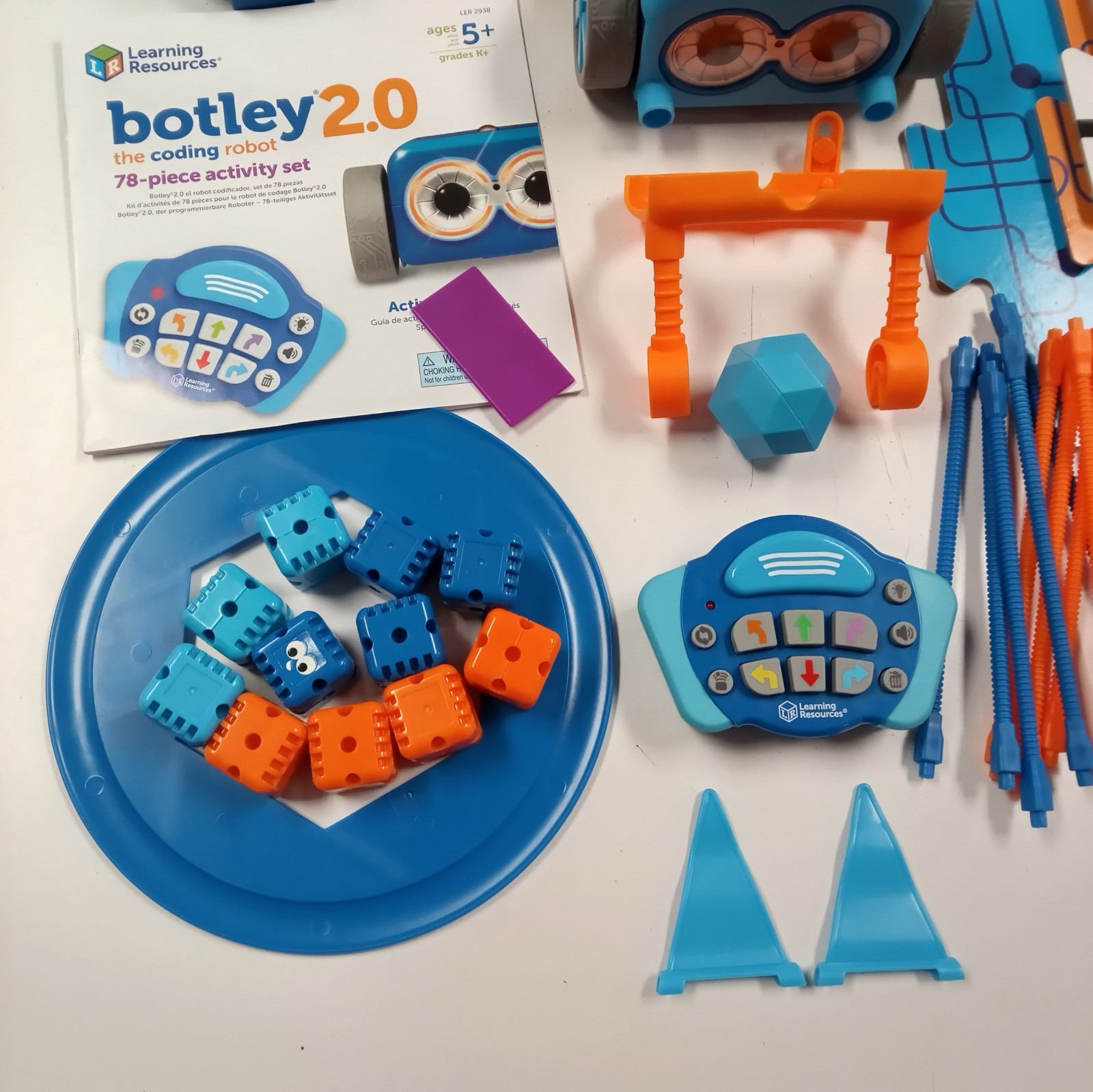 Botley 2.0 Coding Robot Activity Set Learning Resources With Extra Pieces!