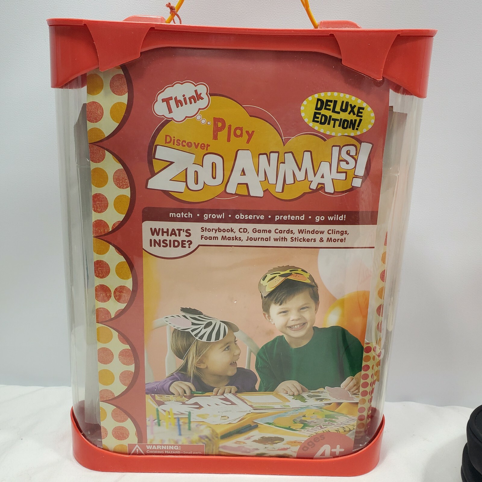 Think Play Discover Zoo Animals! Learning Horizons New