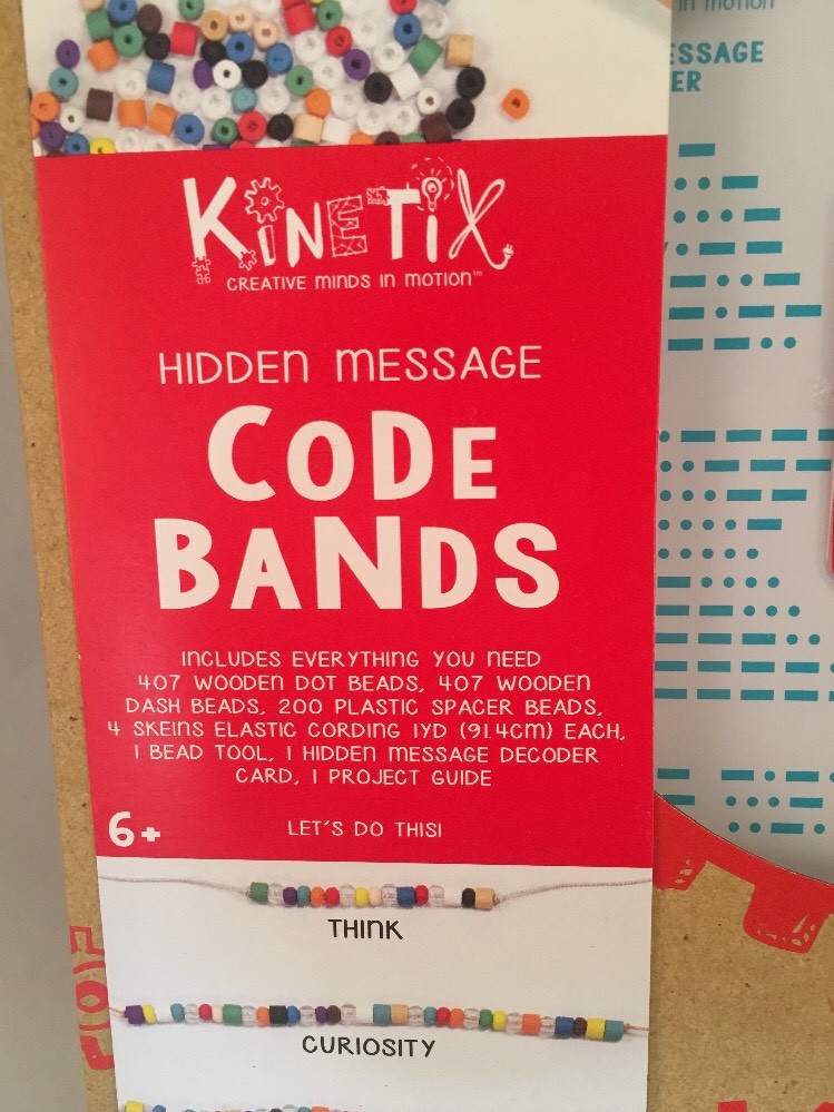 Bracelet Craft Set Creative Minds Hidden Message Code Educational Toys Kinetix