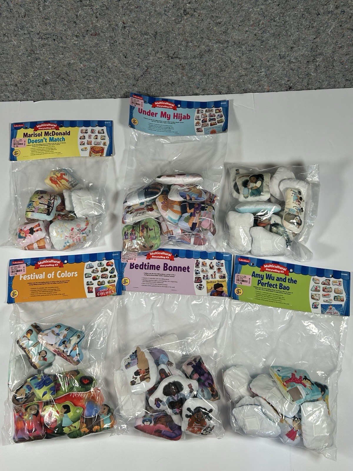 Lakeshore Multicultural Storytelling Kit Set Of 6 Complete Educational