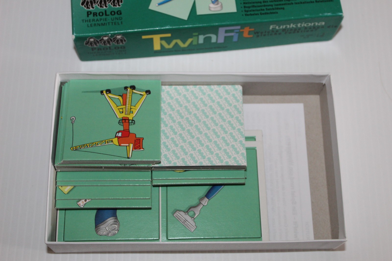ProLog TwinFit Funktiona Word-Pair Building Game Multi Language Speech Therapy