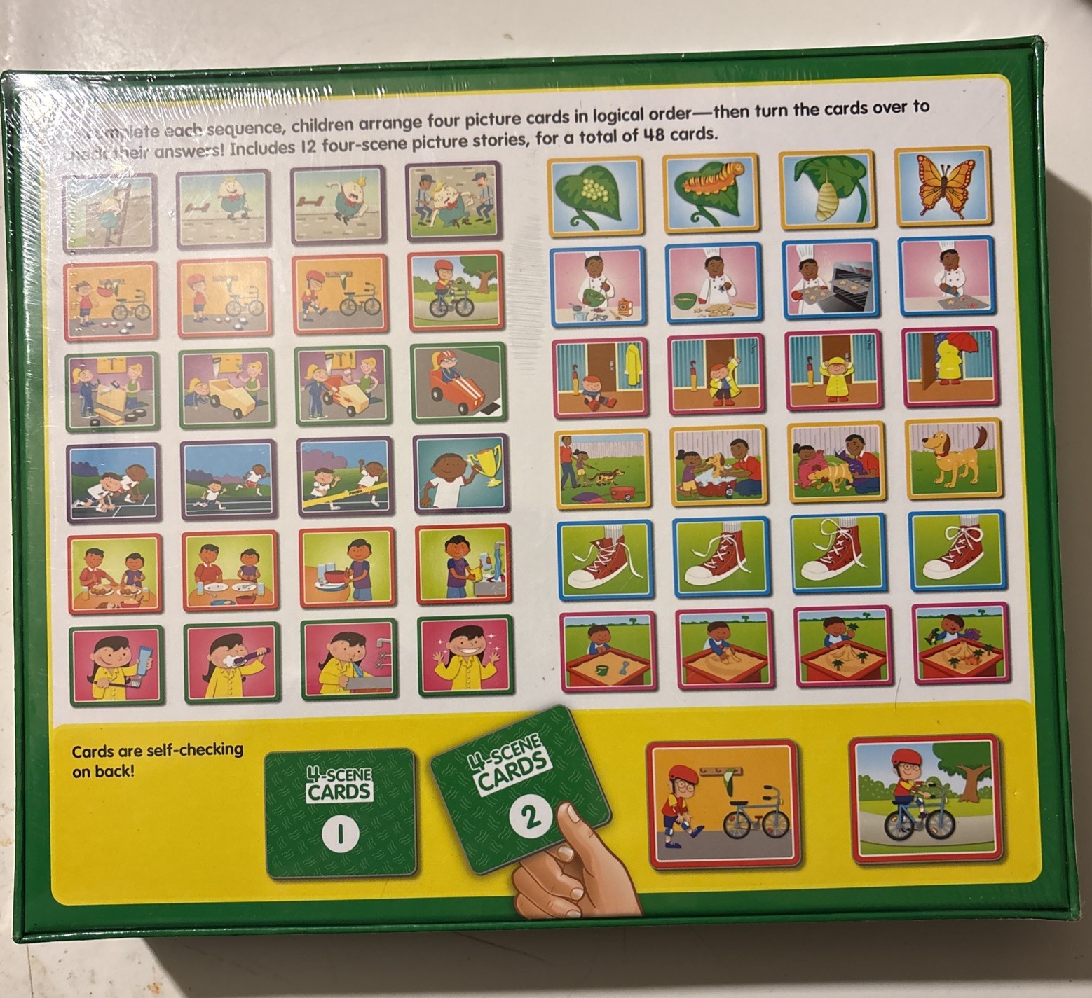Lakeshore 4-Scene Sequencing Cards Brand NEW SEALED