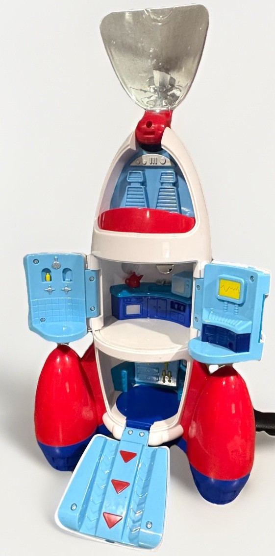 Lakeshore Educational Play & Explore Rocket Ship Rocket No Figures 17″ tall