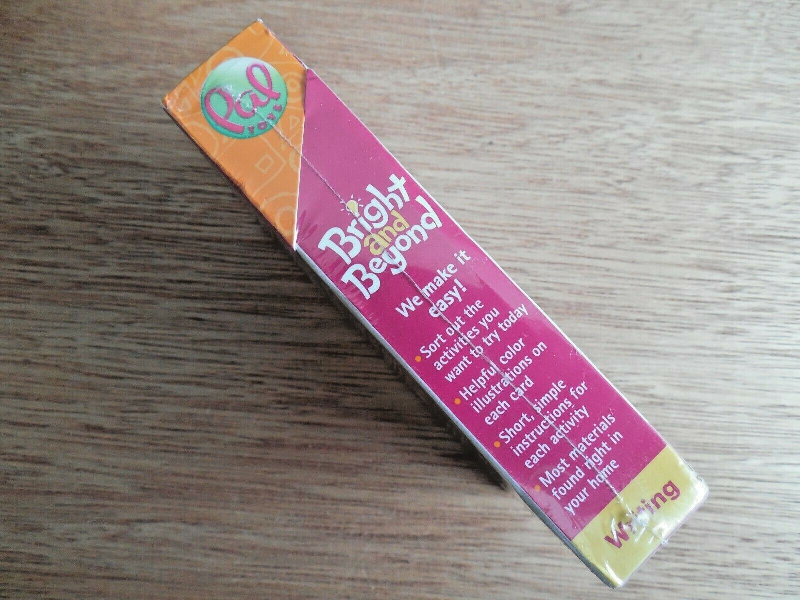 NEW! Pal Bright & Beyond/Smart & Simple “Writing” Activity Cards for Ages 5-9