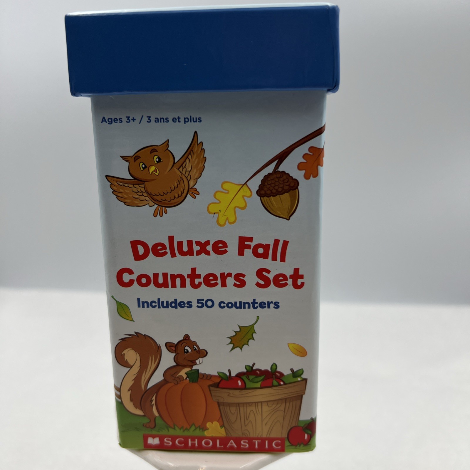 Deluxe Fall Counter Set- With Counter Cards – Scholastic Elementary Primary-READ